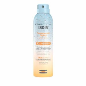 Fotoprotector Isdin SPF30 Spray Transparent Wet Skin
